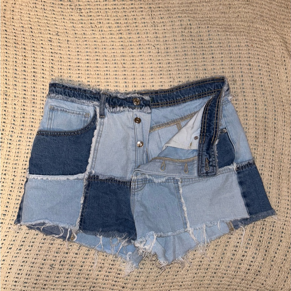 patchwork shorts - Picture 3 of 4